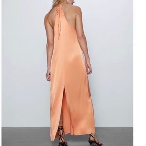 Zara satin dress